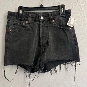 Stylish Black Denim Women Shorts